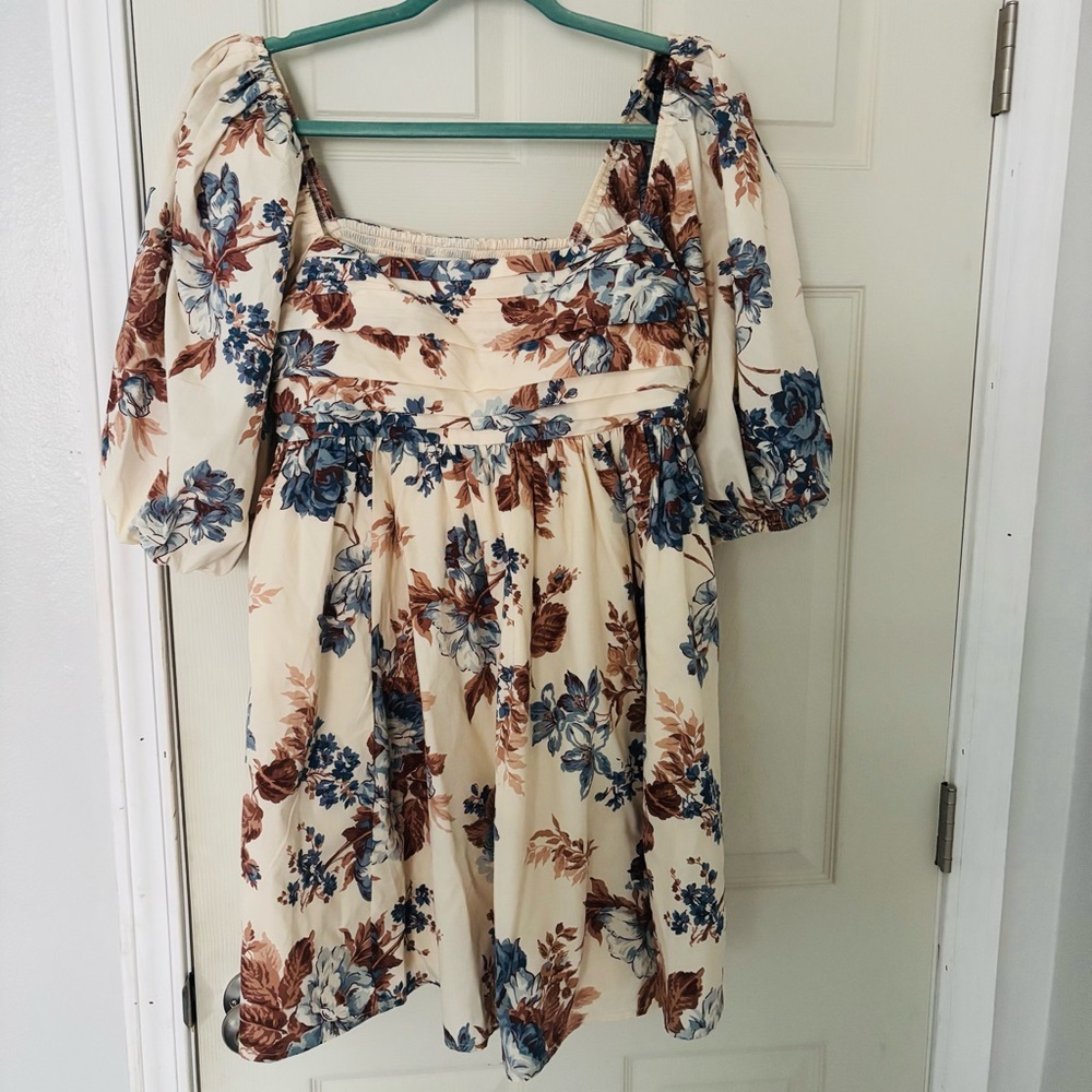 Abercrombie Emerson mini poplin dress